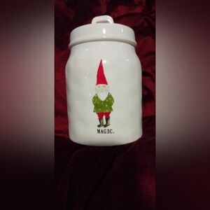 Rae Dunn Christmas Elf Cookie Canister